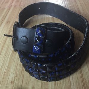 Men’s studded belt from Hot Topic